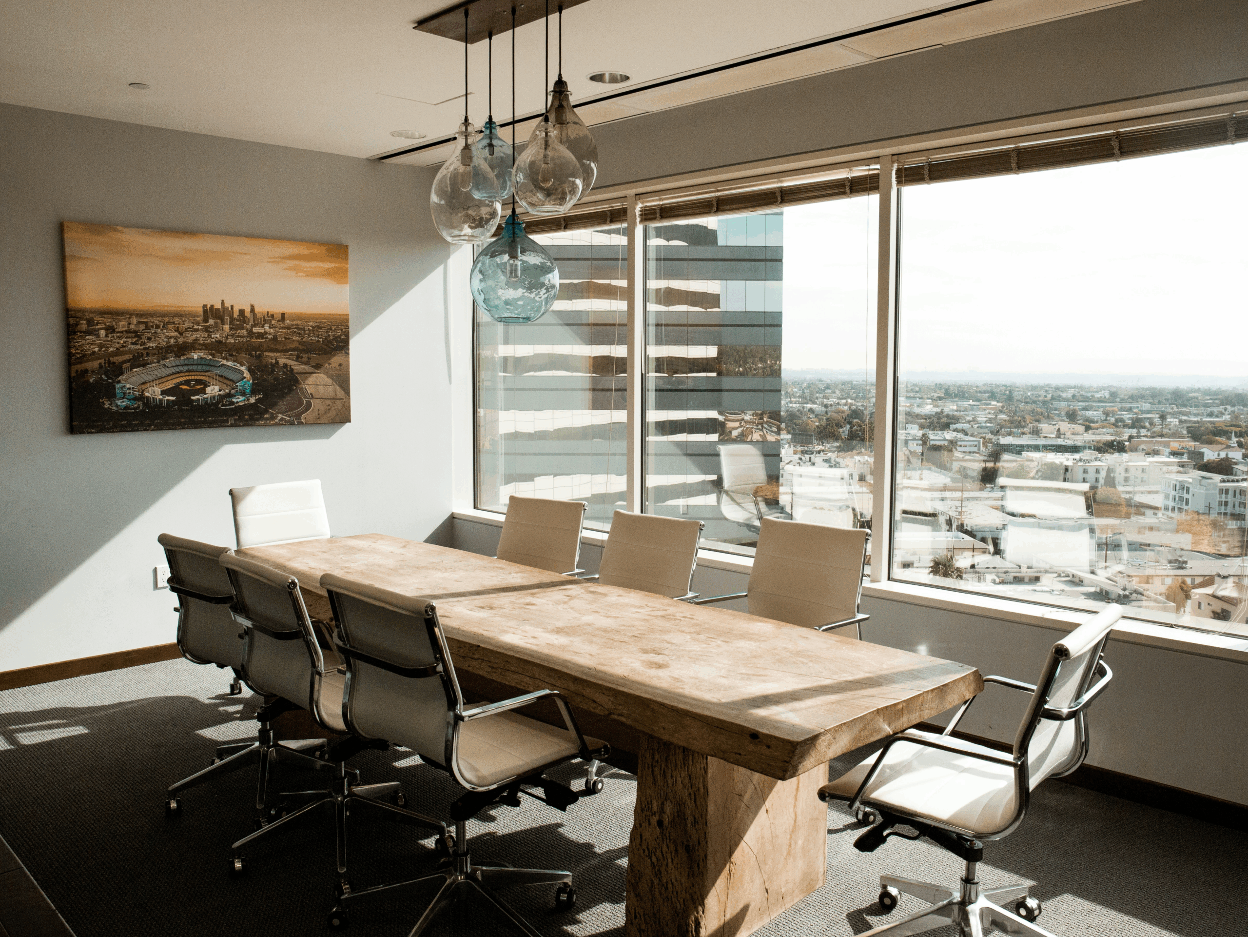 Aluminium door installation